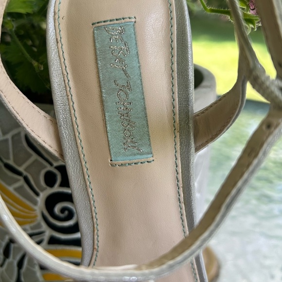 Betsey Johnson Silver Embellished Sandals - Picture 5 of 6
